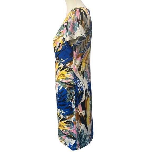 🛍️4/$20🛍️ Adore Apparel colorful brushstroke shift dress small perfect condition - Picture 5 of 9